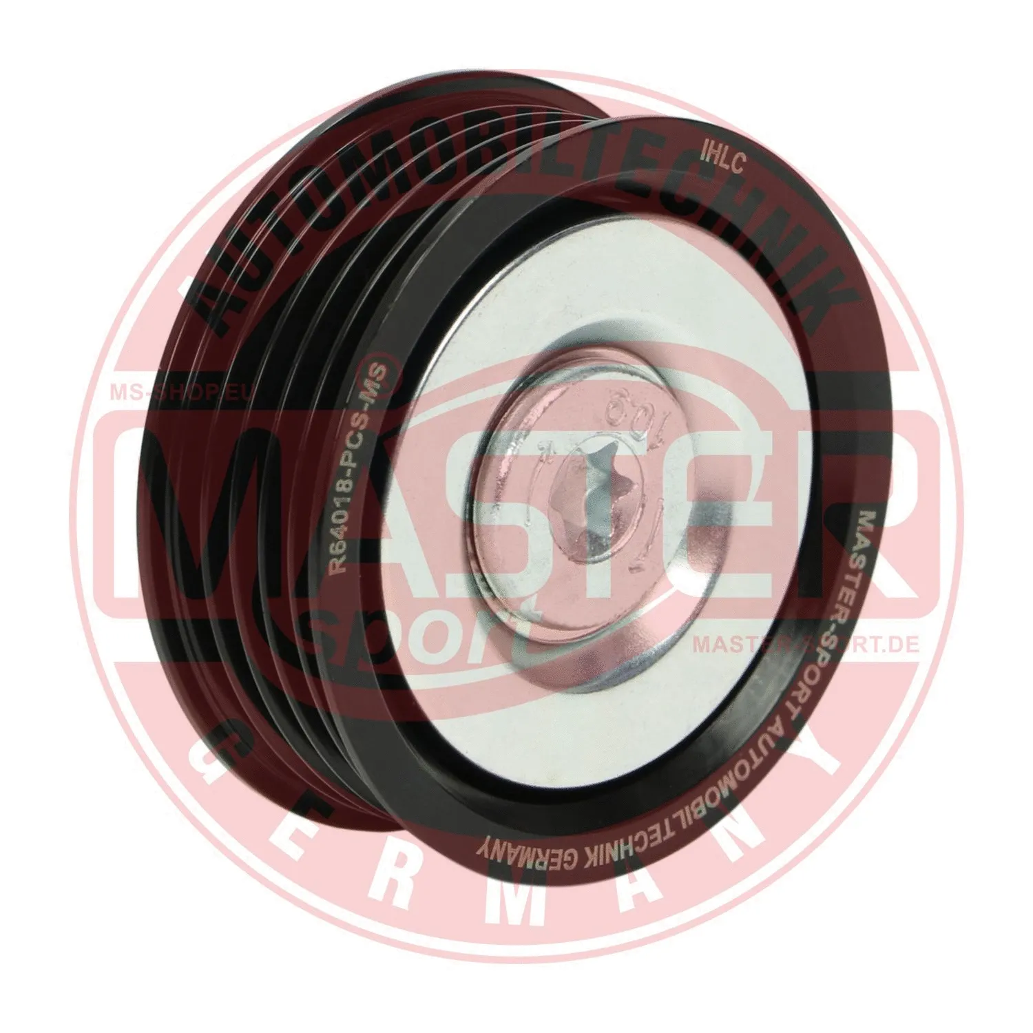 Deflection/Guide Pulley, V-ribbed belt