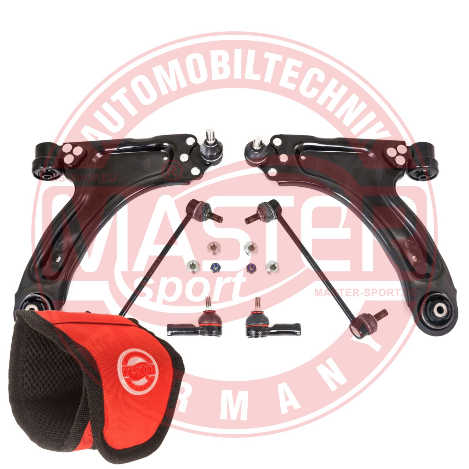 Control/Trailing Arm Kit, wheel suspension (36932-KIT-MSM)