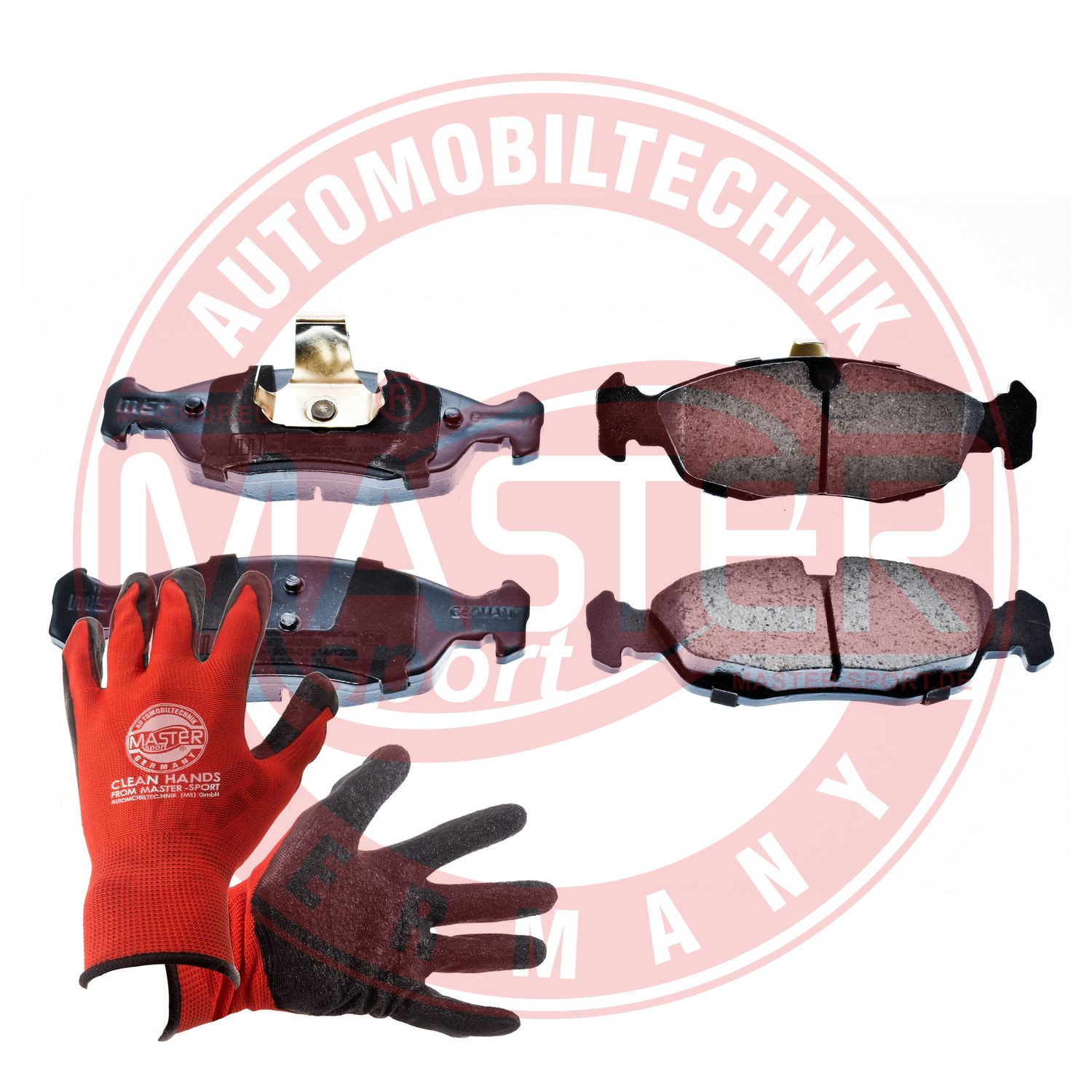 Brake Pad Set, disc brake (13046070882N-SET-MSP)