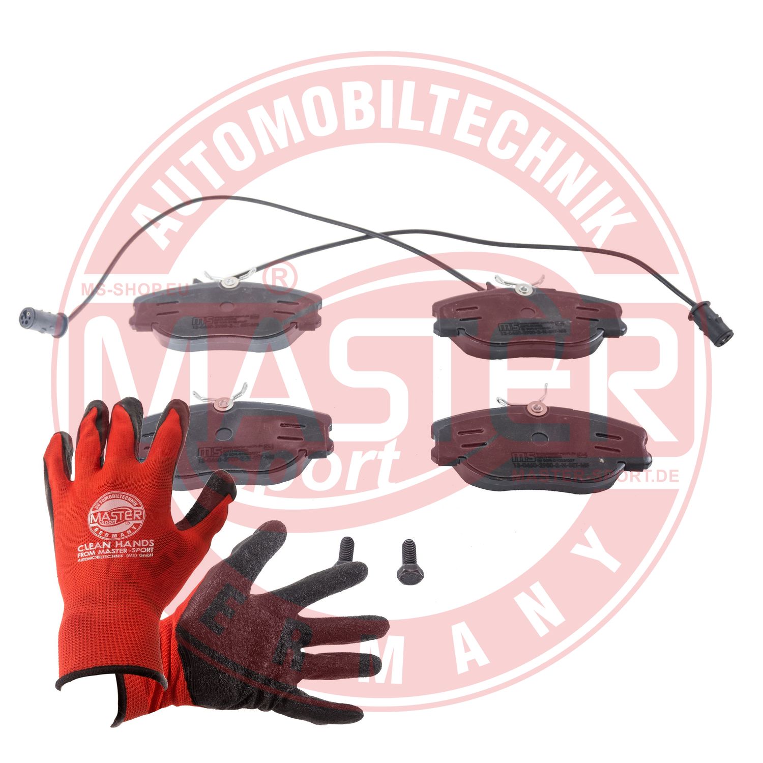 Brake Pad Set, disc brake (13046029802N-SET-MSP)