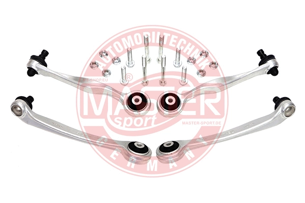 Control/Trailing Arm Kit, wheel suspension (37011-KIT-MS)