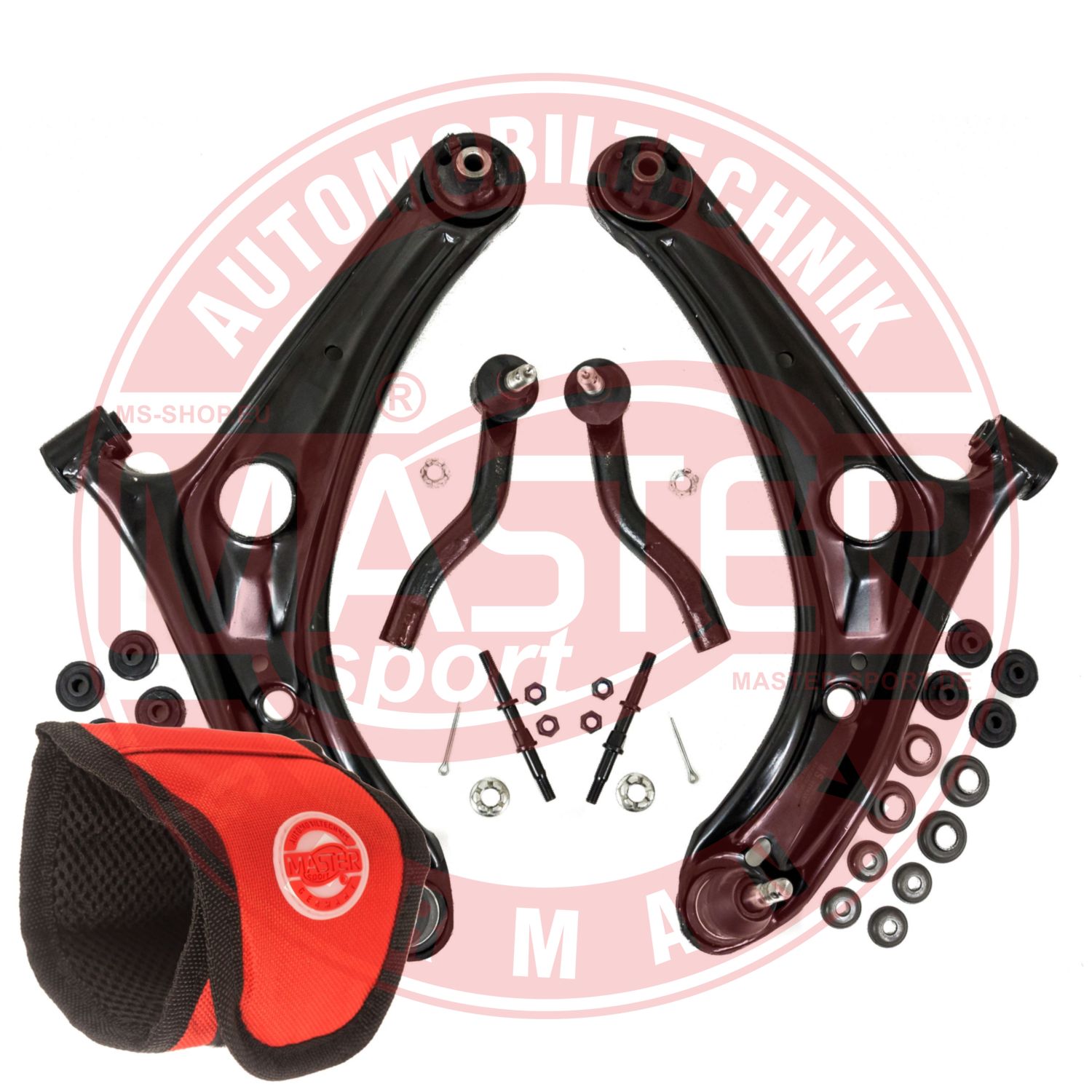 Control/Trailing Arm Kit, wheel suspension (36897-KIT-MSM)
