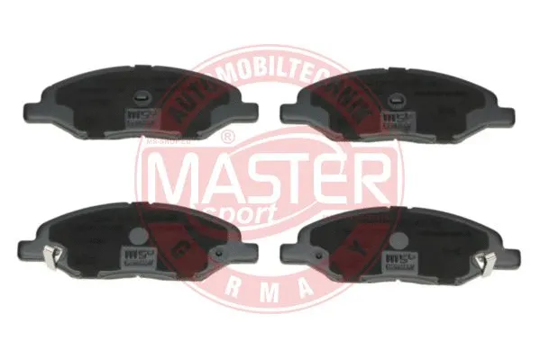 Brake Pad Set, disc brake (13046135772N-SET-MS)