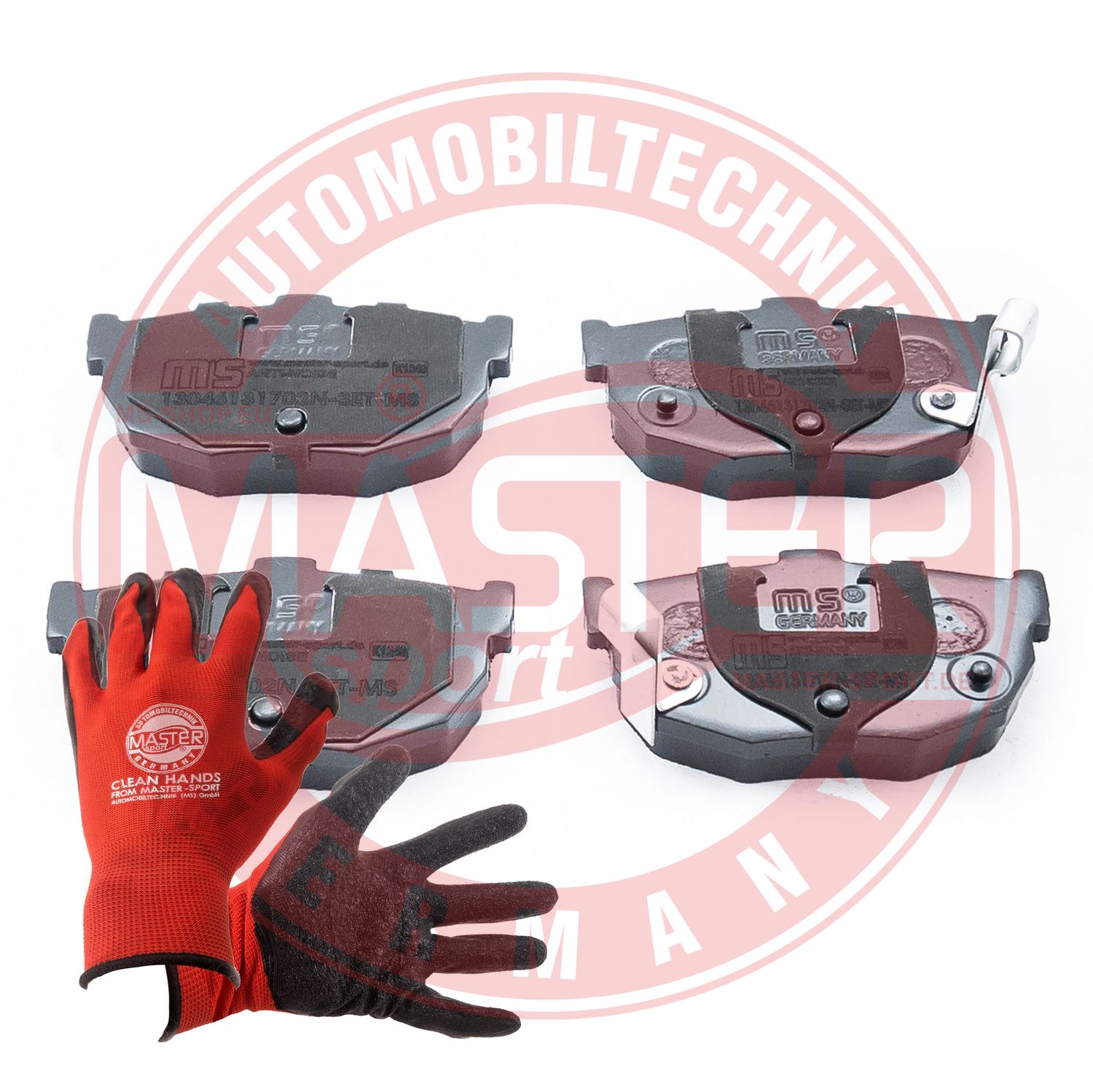 Brake Pad Set, disc brake (13046131702N-SET-MSP)