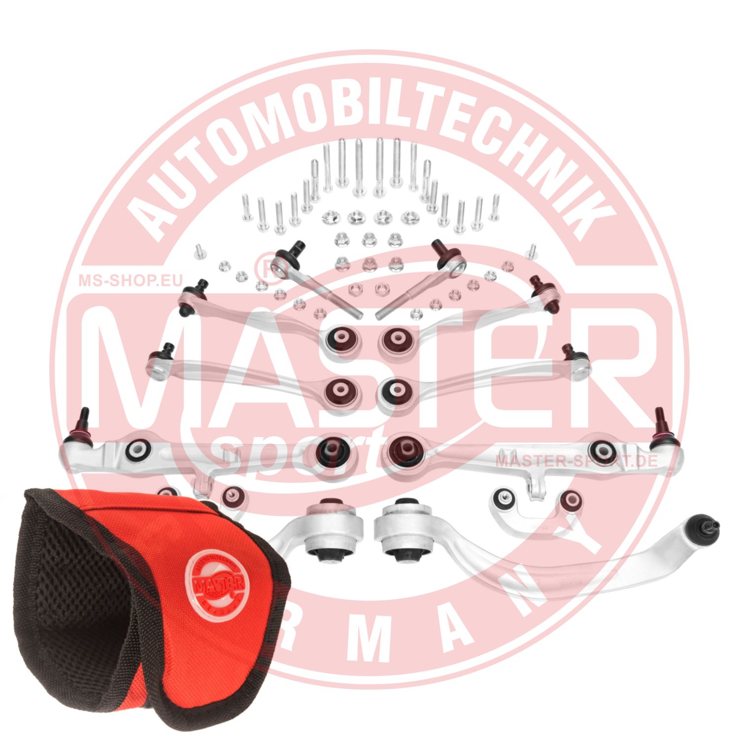 Control/Trailing Arm Kit, wheel suspension (36809-SET-MSM)
