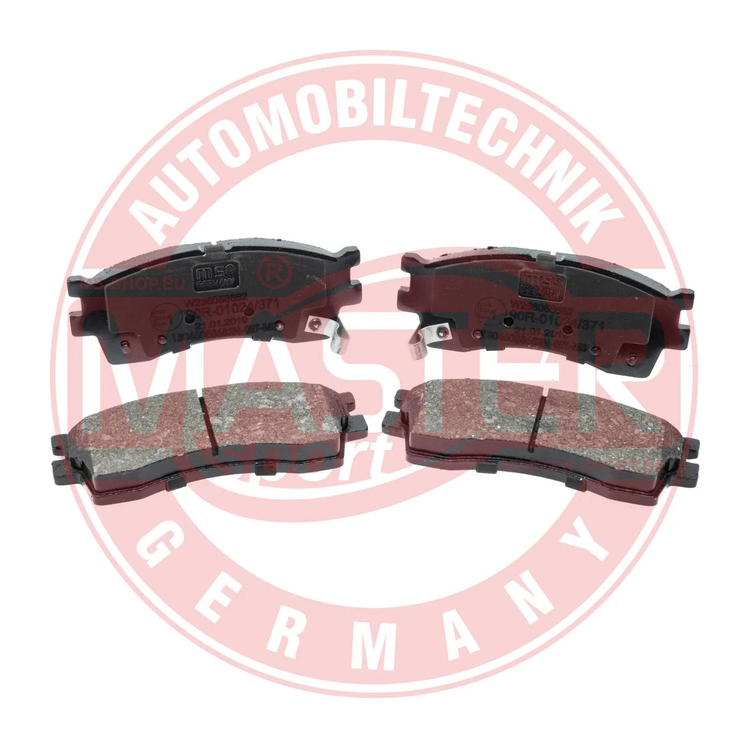 Brake Pad Set, disc brake (13046058682N-SET-MS)