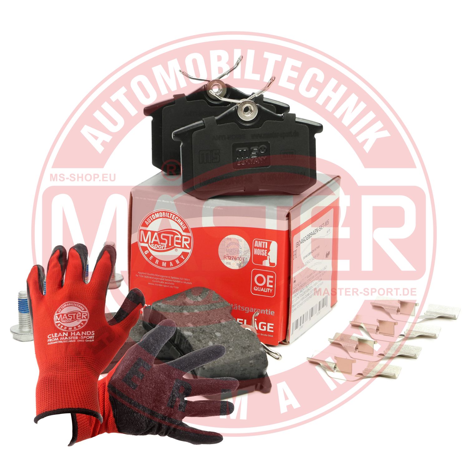 Brake Pad Set, disc brake (13046028942N-SET-MSP)