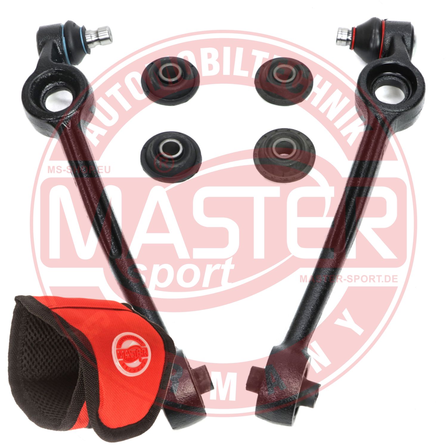 Control/Trailing Arm Kit, wheel suspension (37091-KIT-MSM)
