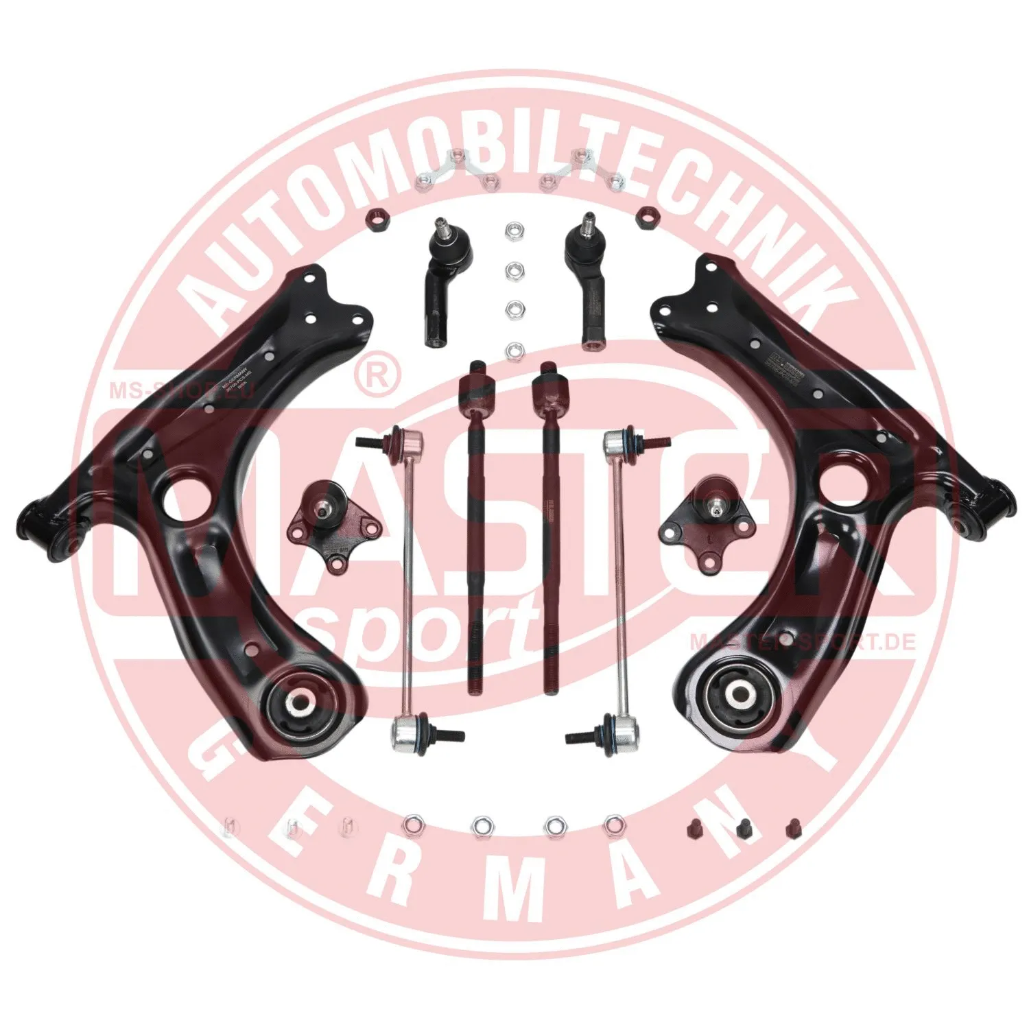 Control/Trailing Arm Kit, wheel suspension