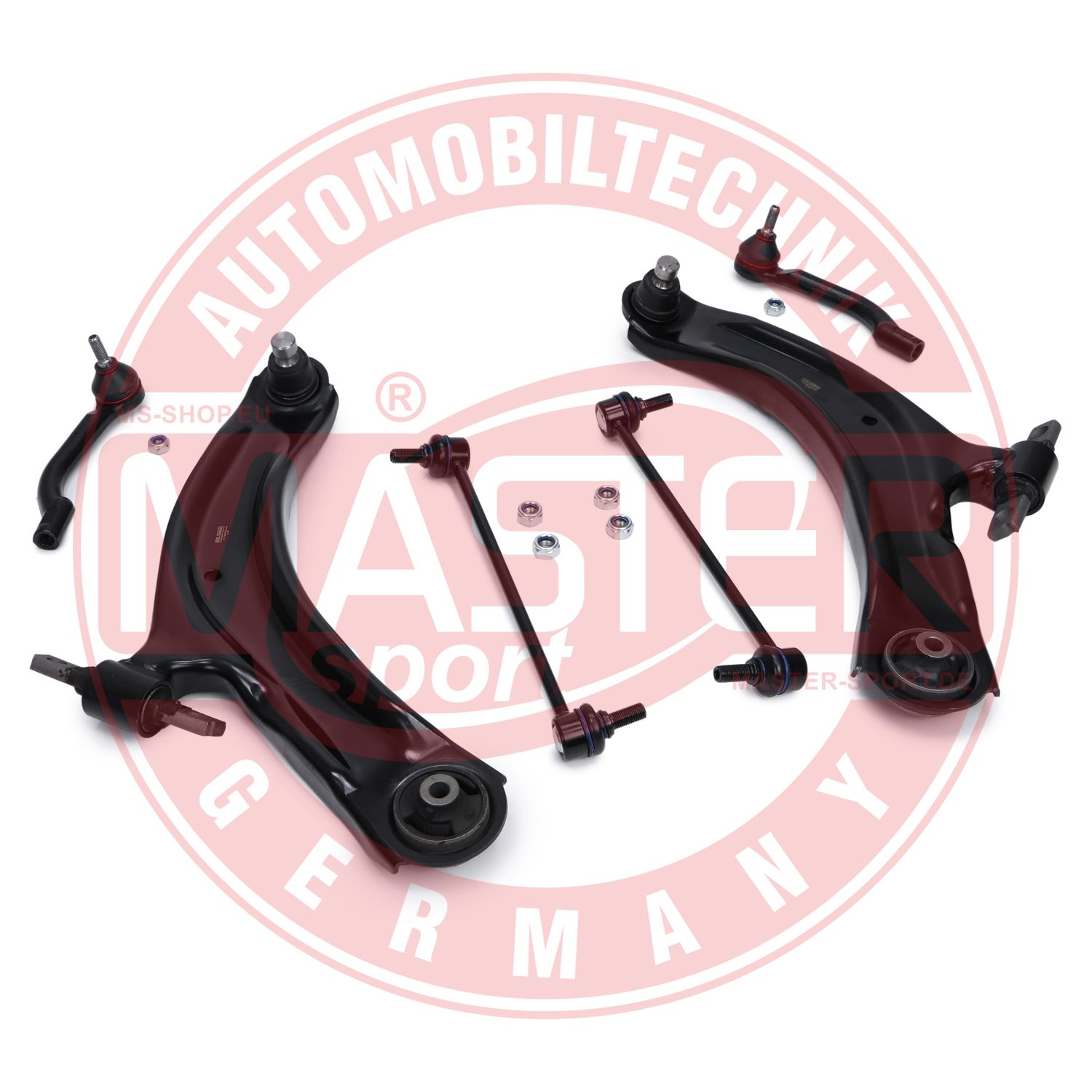 Control/Trailing Arm Kit, wheel suspension