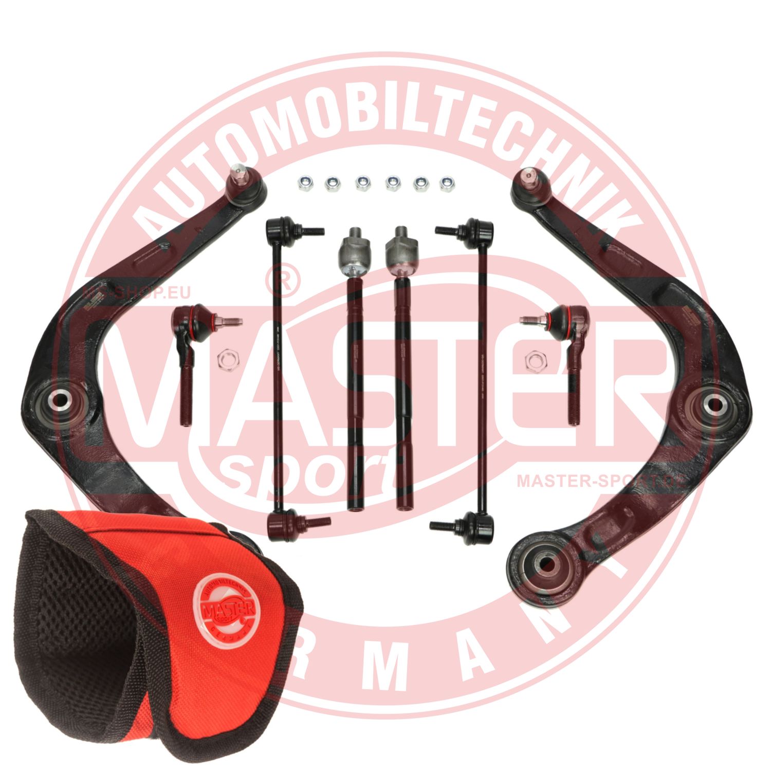 Control/Trailing Arm Kit, wheel suspension (37059-KIT-MSM)