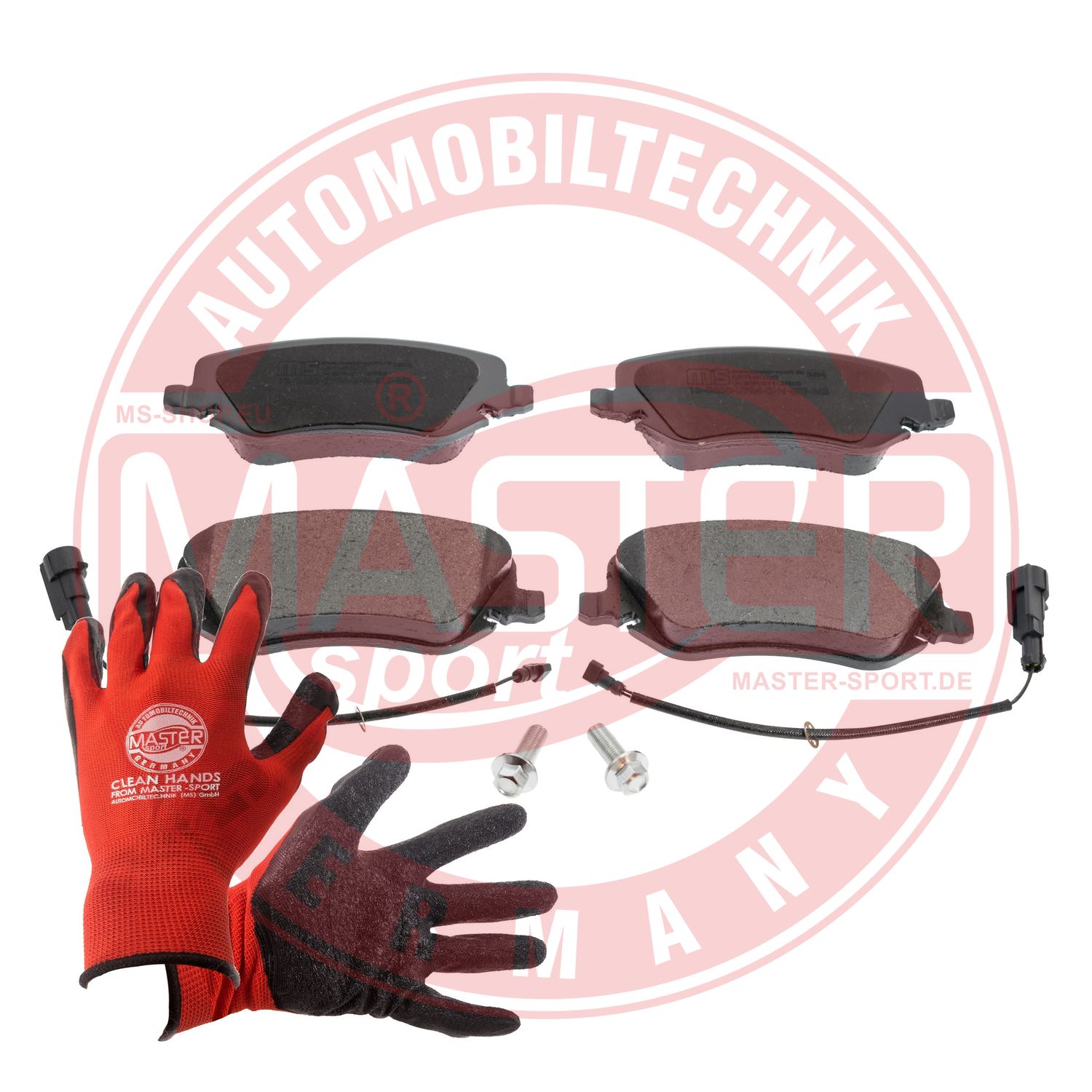 Brake Pad Set, disc brake (13046027042N-SET-MSP)