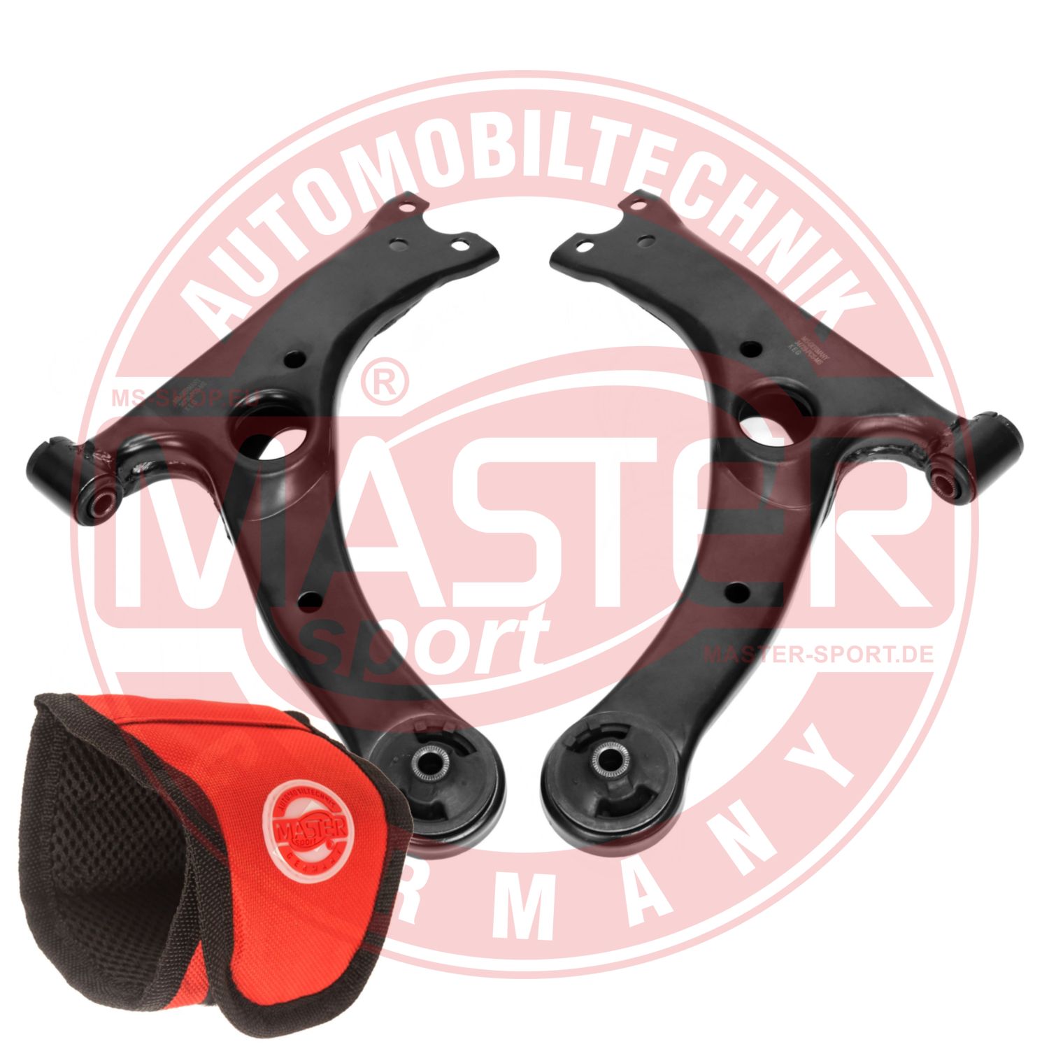 Control/Trailing Arm Kit, wheel suspension (36900/1-KIT-MSM)