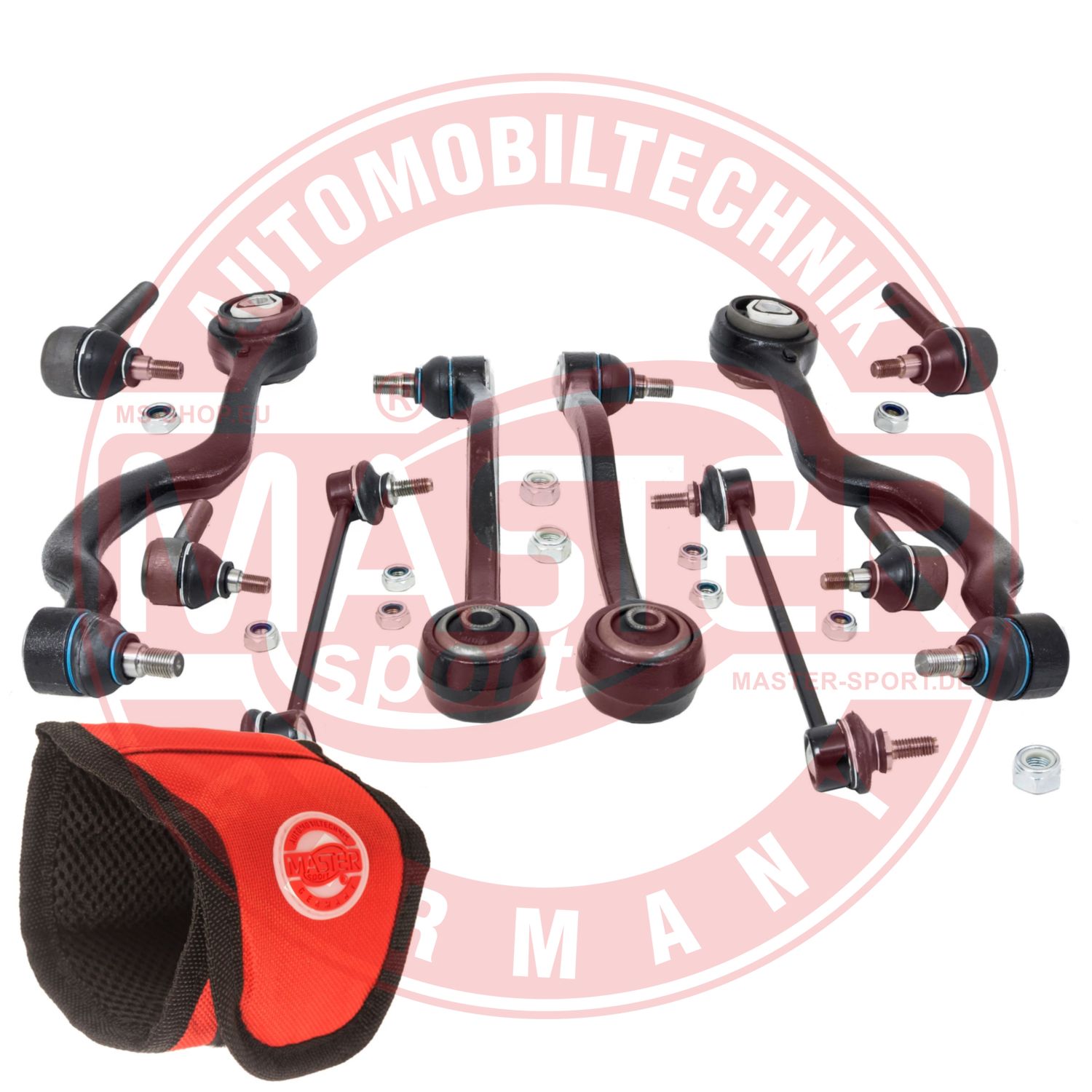 Control/Trailing Arm Kit, wheel suspension (36994/1-KIT-MSM)