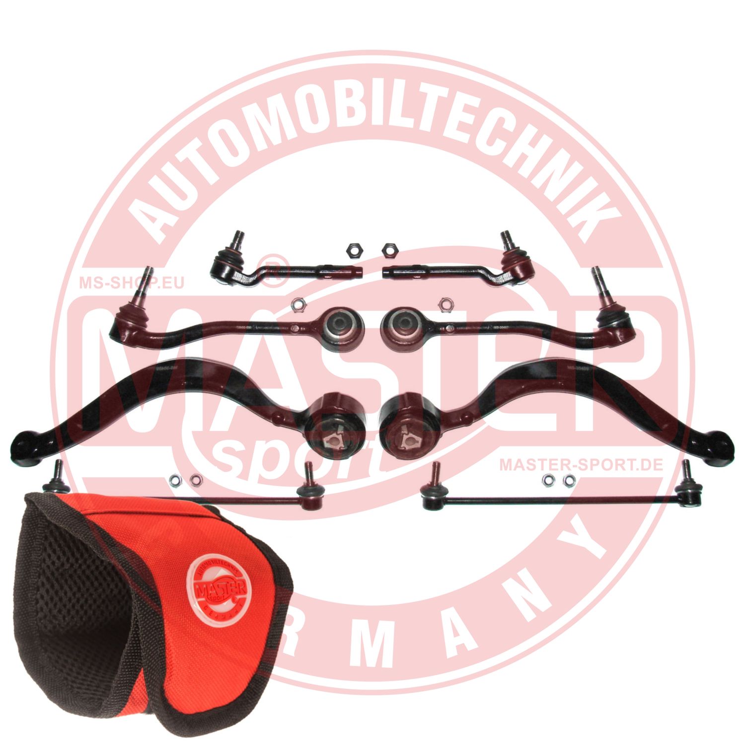 Control/Trailing Arm Kit, wheel suspension (36805-SET-MSM)