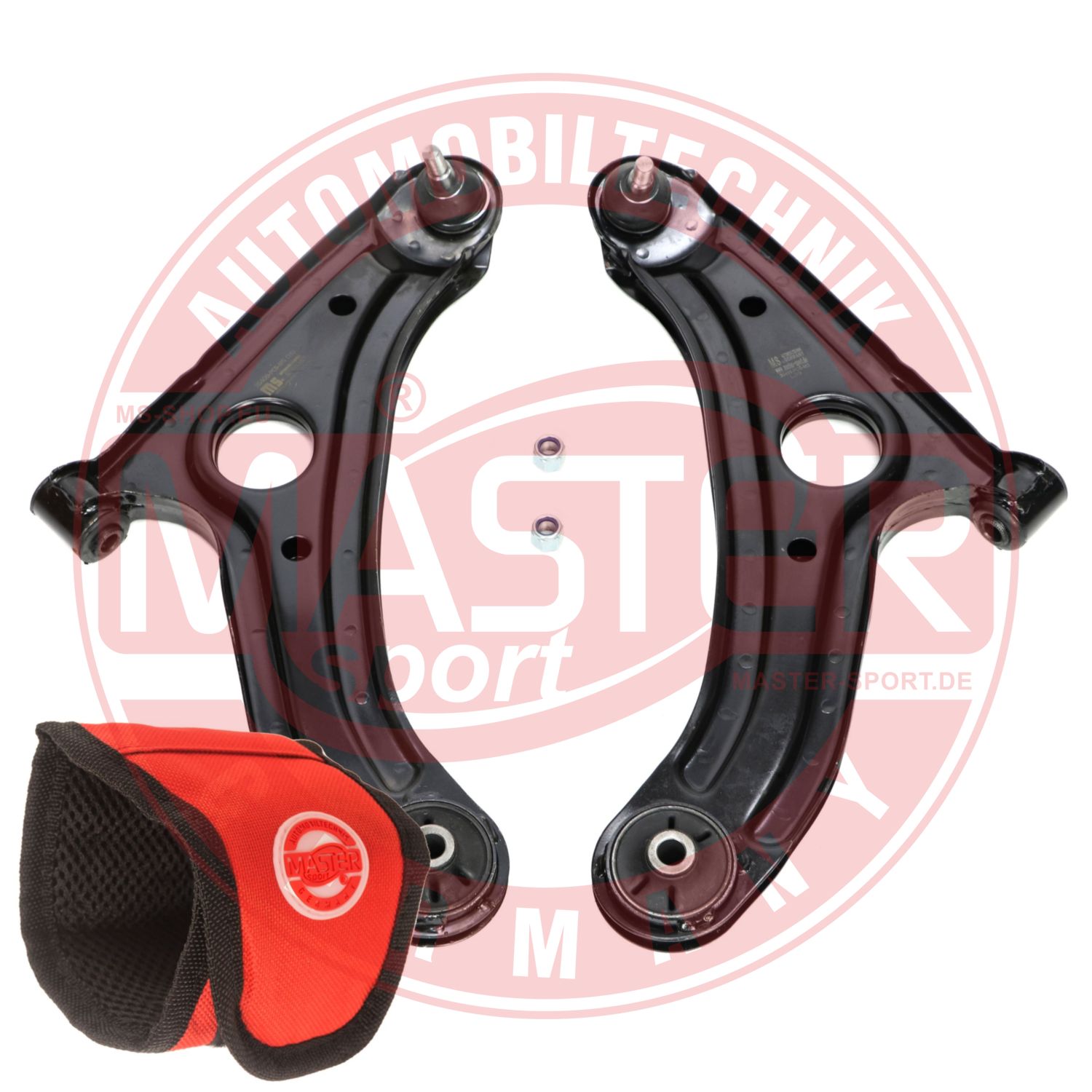 Control/Trailing Arm Kit, wheel suspension (37051/1-KIT-MSM)