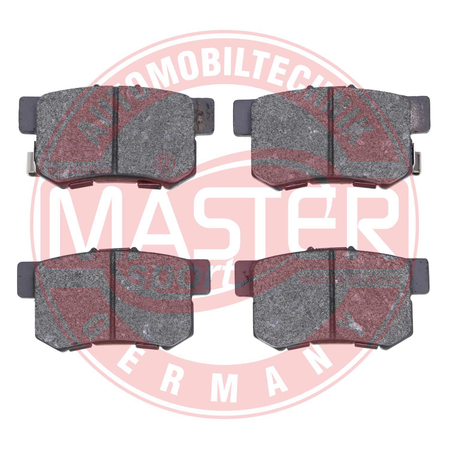 Brake Pad Set, disc brake (13046057412N-SET-MS)