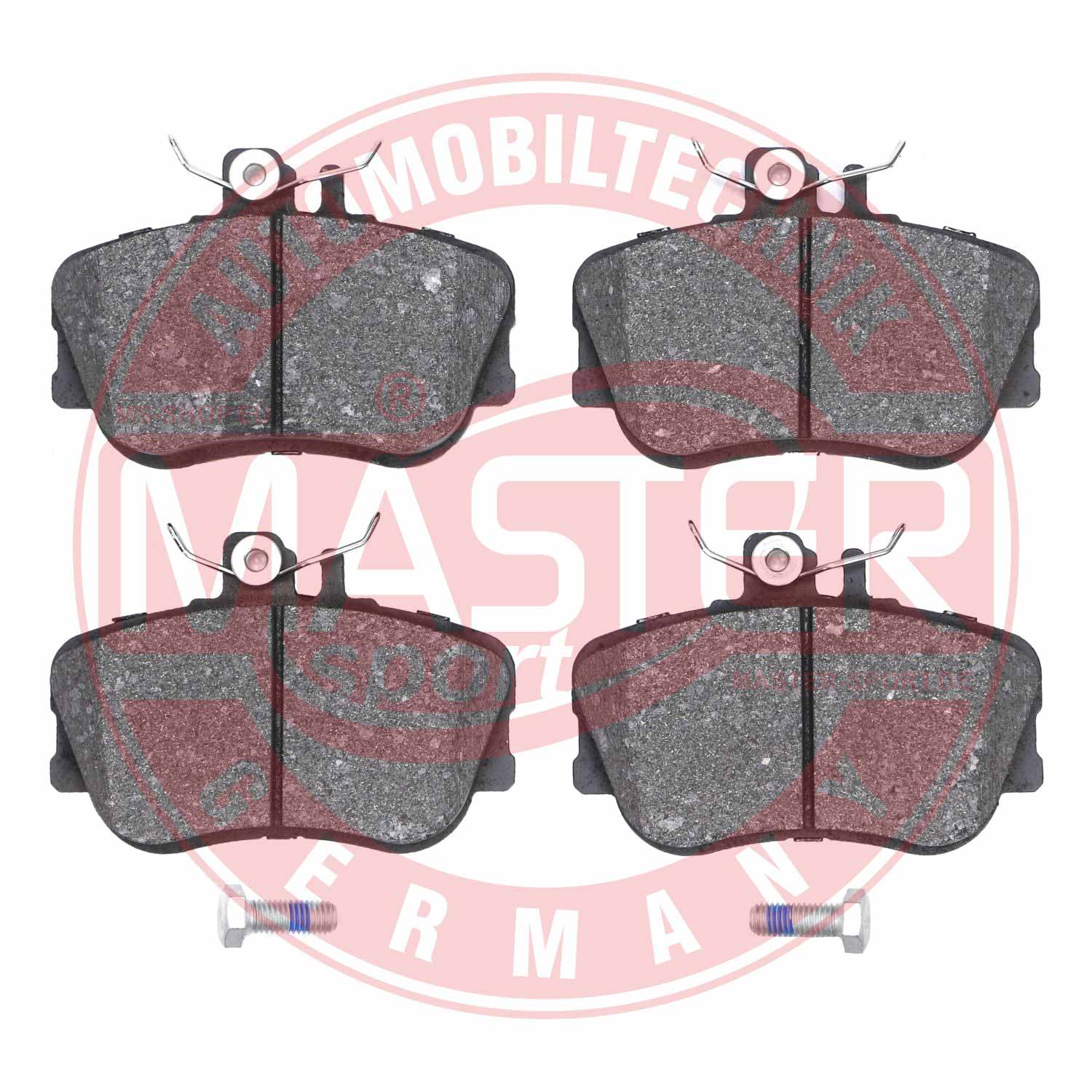 Brake Pad Set, disc brake (13046029752N-SET-MS)