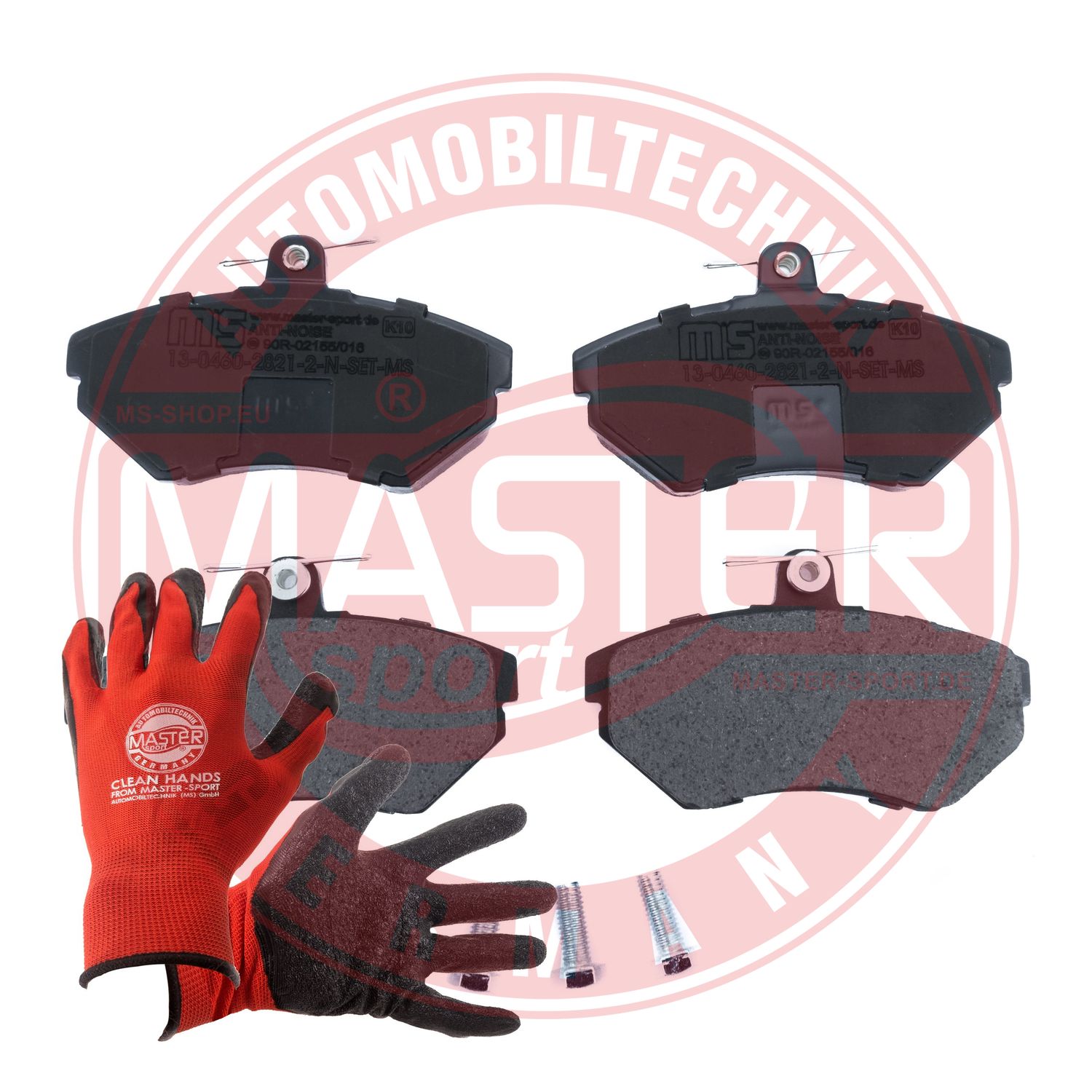 Brake Pad Set, disc brake (13046028212N-SET-MSP)