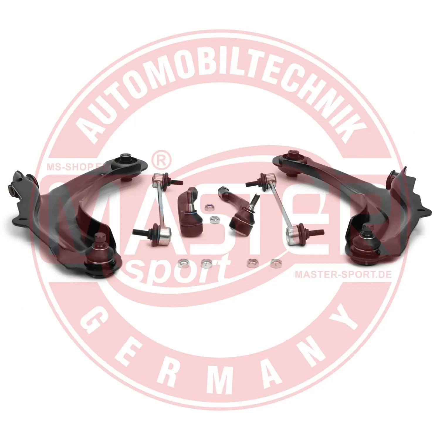 Control/Trailing Arm Kit, wheel suspension (37157/2-KIT-MS)