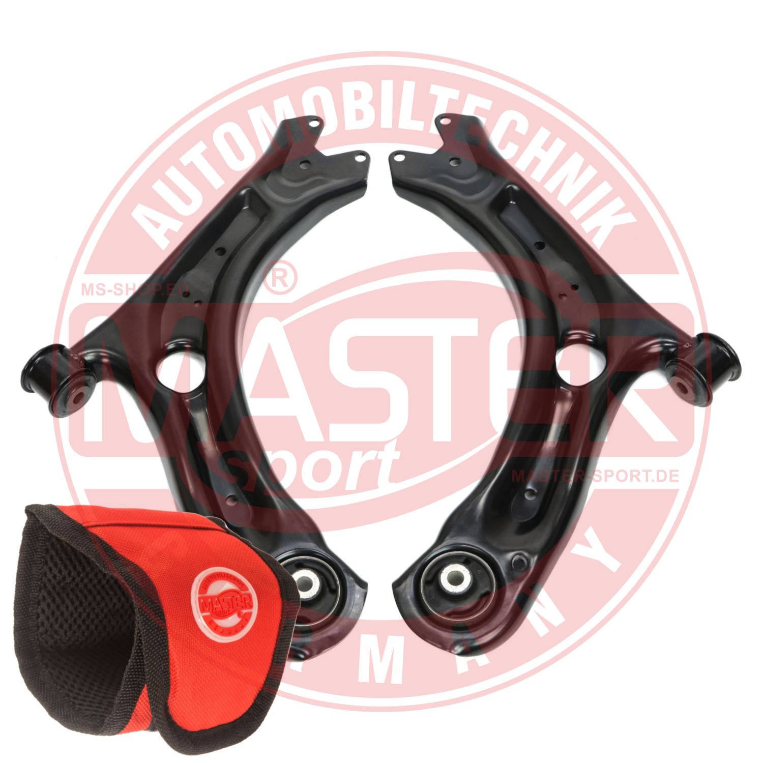 Control/Trailing Arm Kit, wheel suspension (37096-KIT-MSM)
