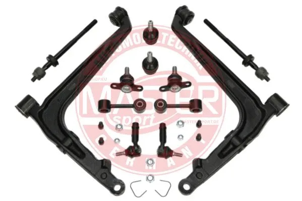 Control/Trailing Arm Kit, wheel suspension (37048/1-KIT-MS)