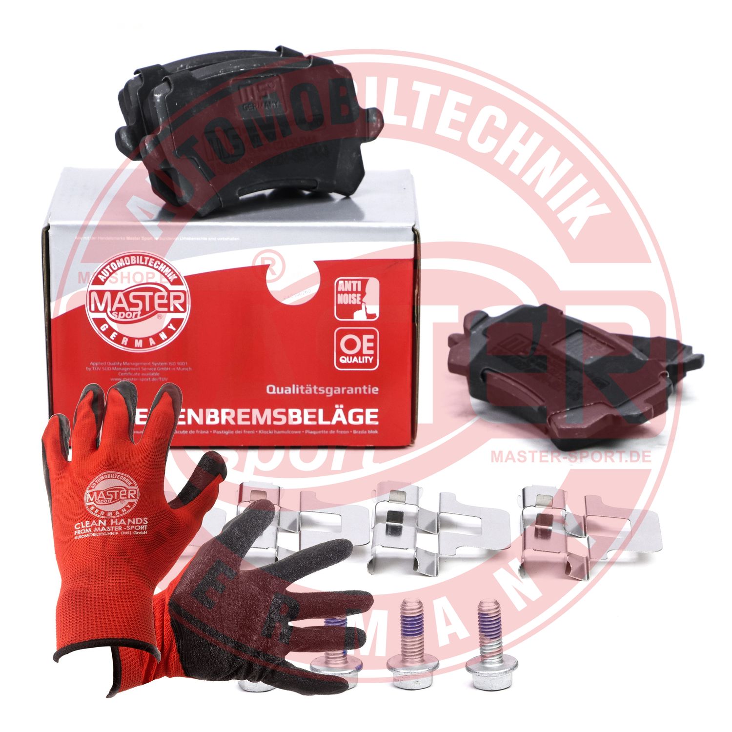 Brake Pad Set, disc brake (13046027492N-SET-MSP)