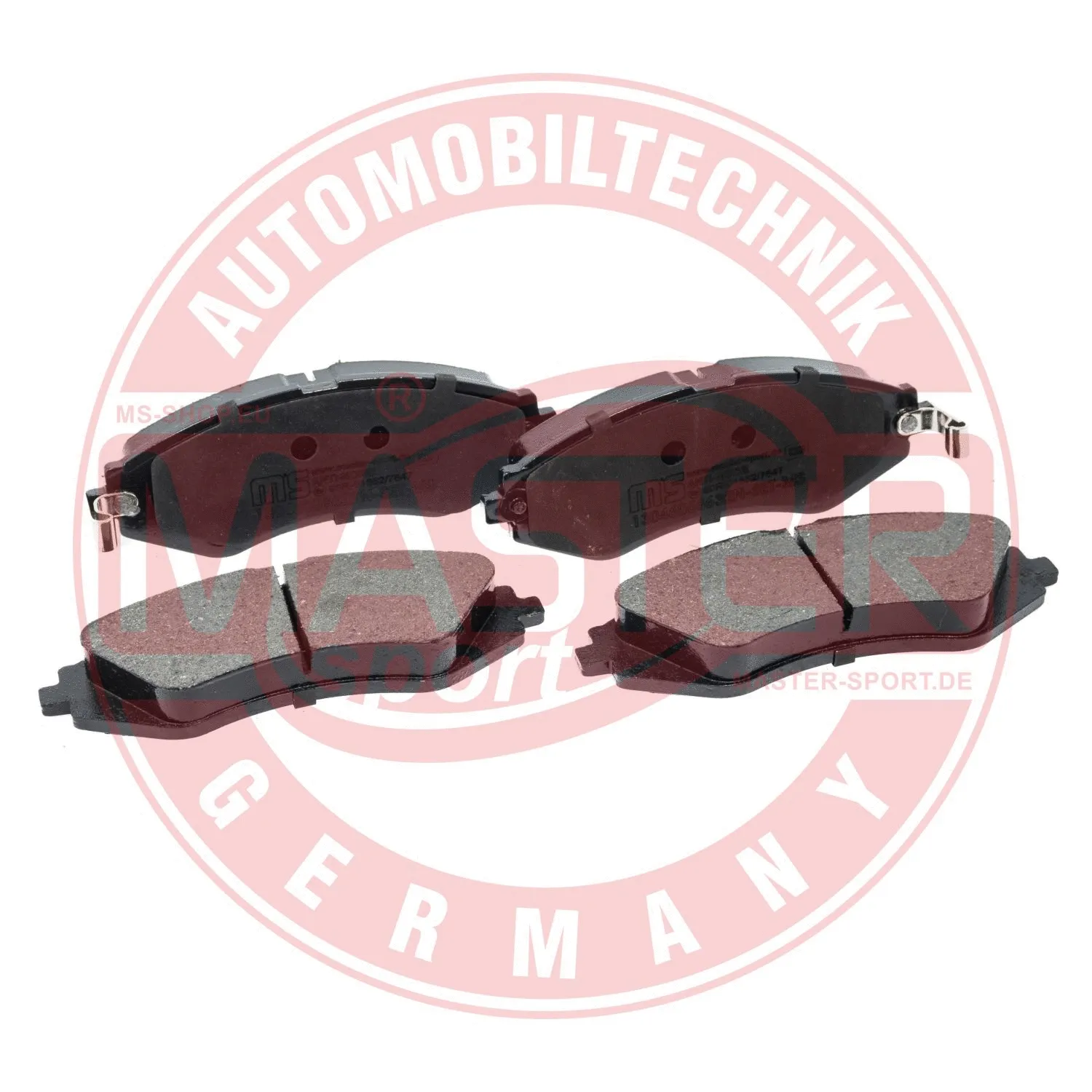 Brake Pad Set, disc brake (13046058632N-SET-MS)