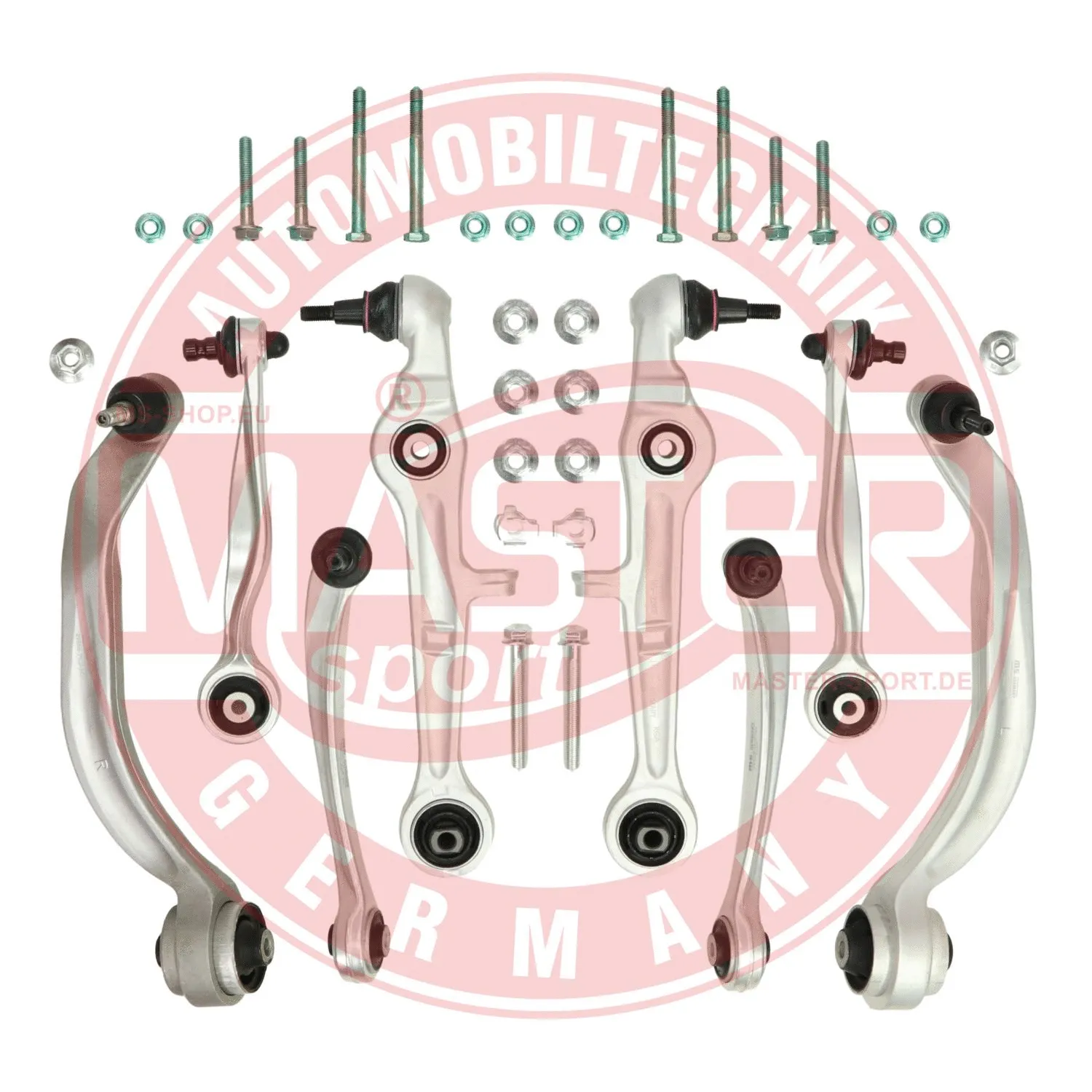 Control/Trailing Arm Kit, wheel suspension (37146-KIT-MS)