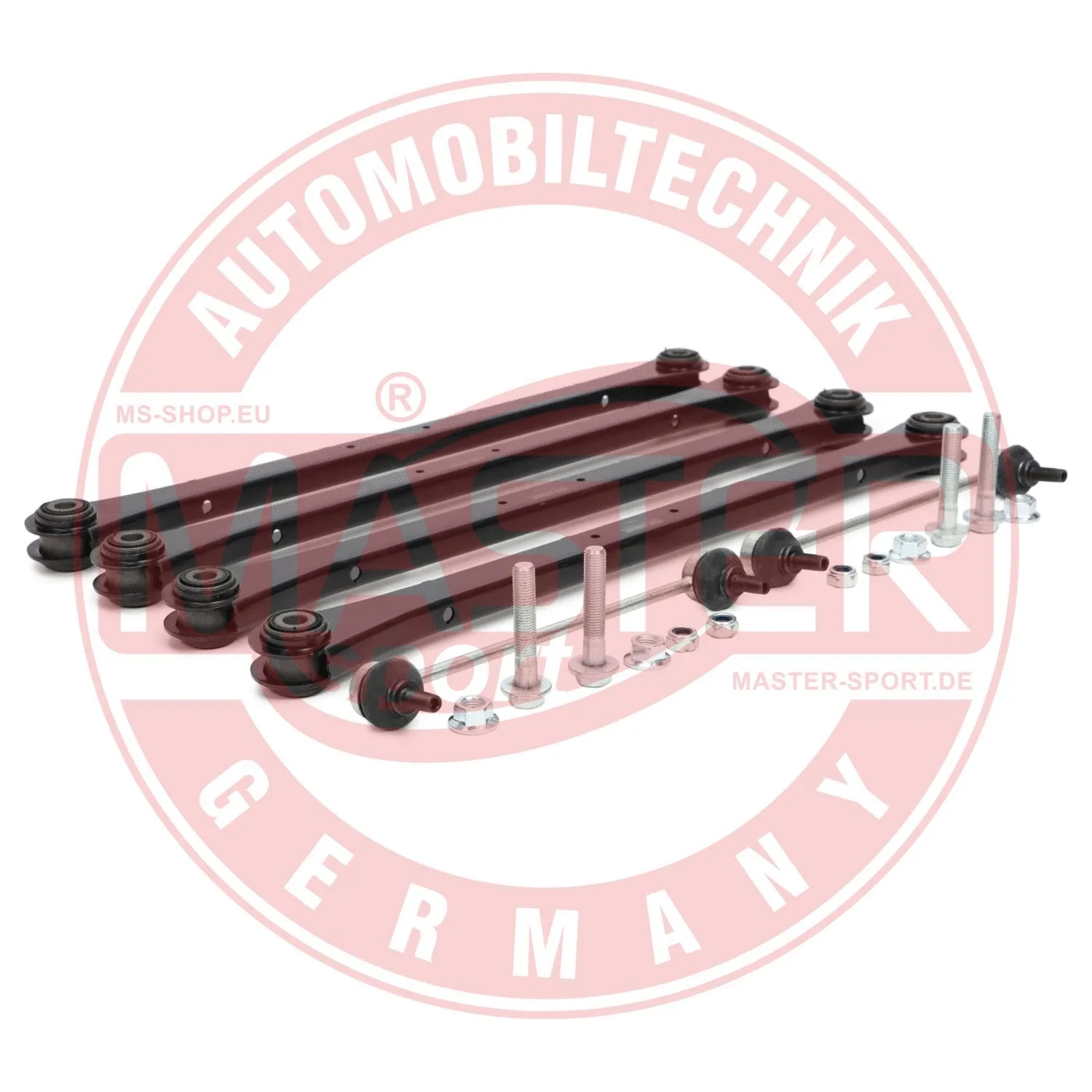 Control/Trailing Arm Kit, wheel suspension (37184-KIT-MS)