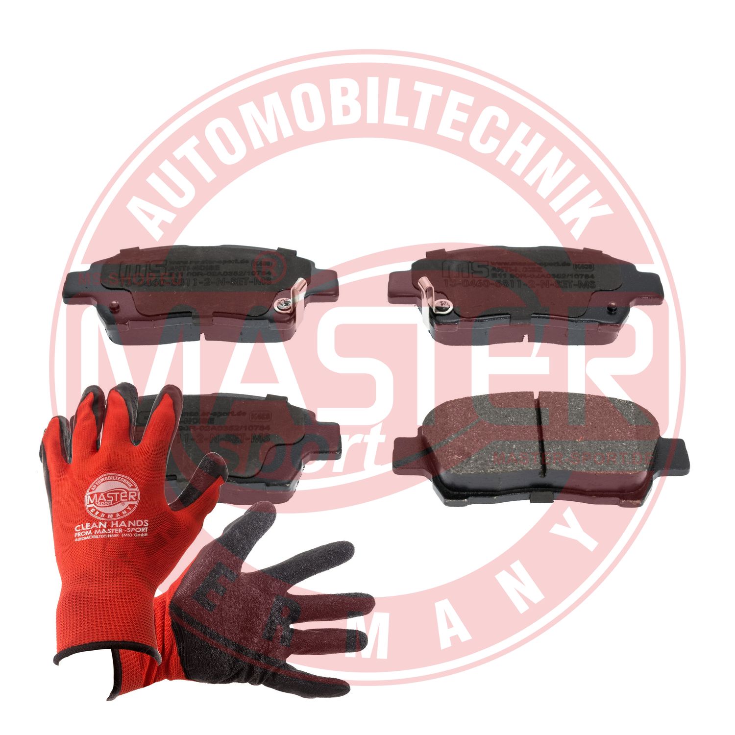 Brake Pad Set, disc brake (13046058112N-SET-MSP)