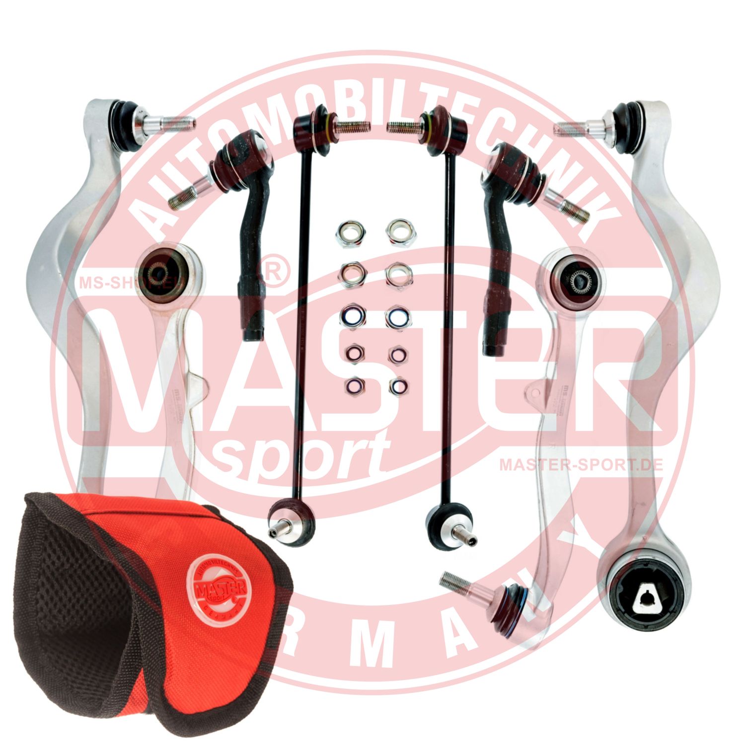 Control/Trailing Arm Kit, wheel suspension (36989-KIT-MSM)