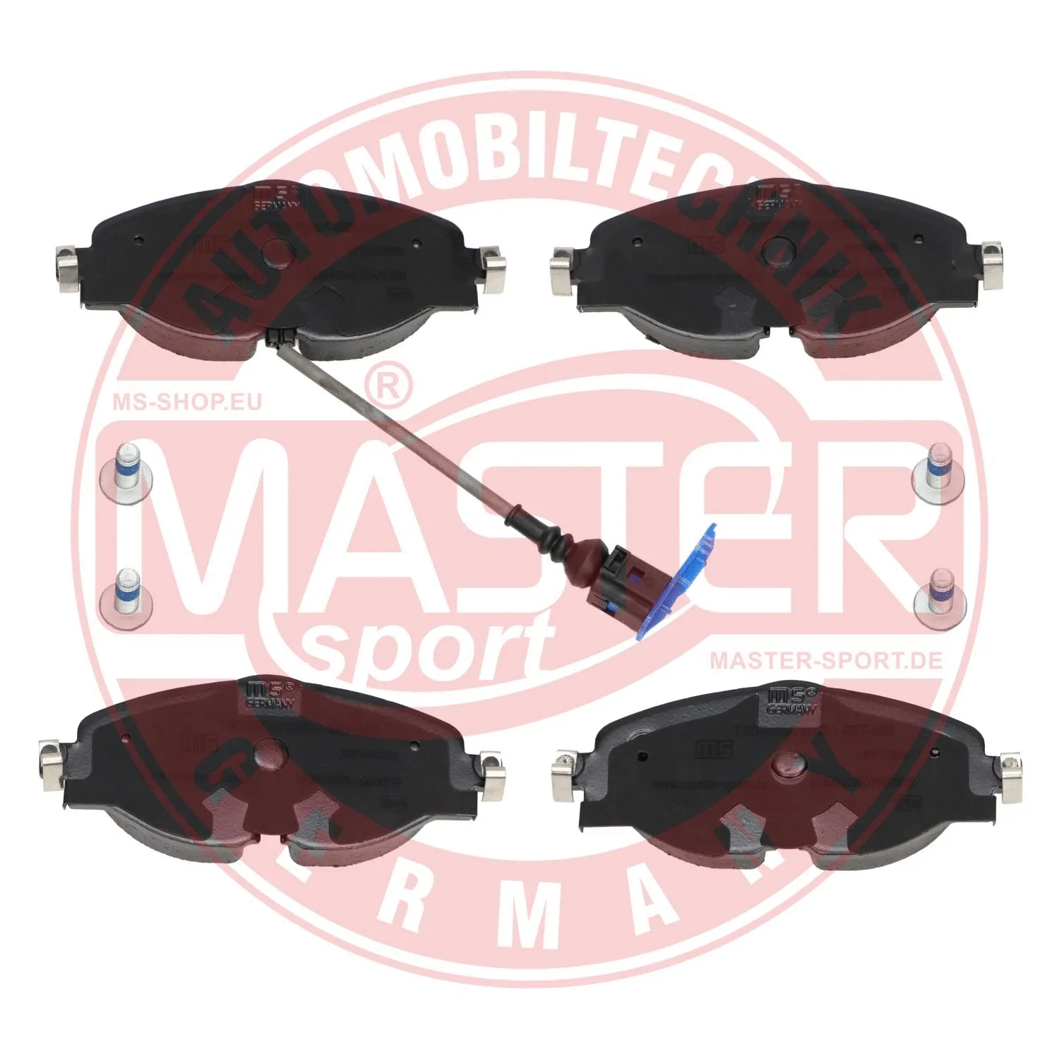 Brake Pad Set, disc brake (13046027852N-SET-MS)