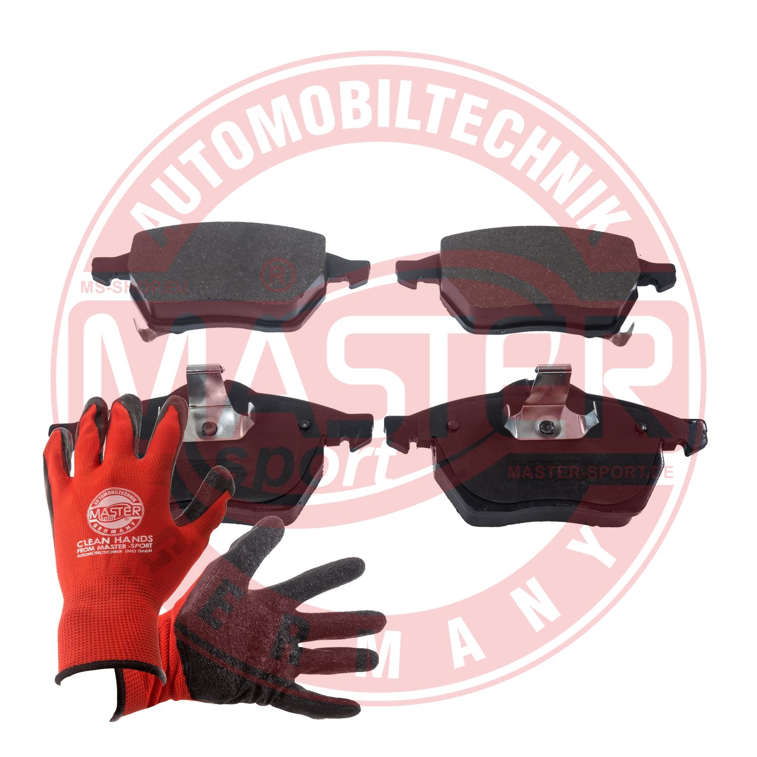 Brake Pad Set, disc brake (13046071732N-SET-MSP)