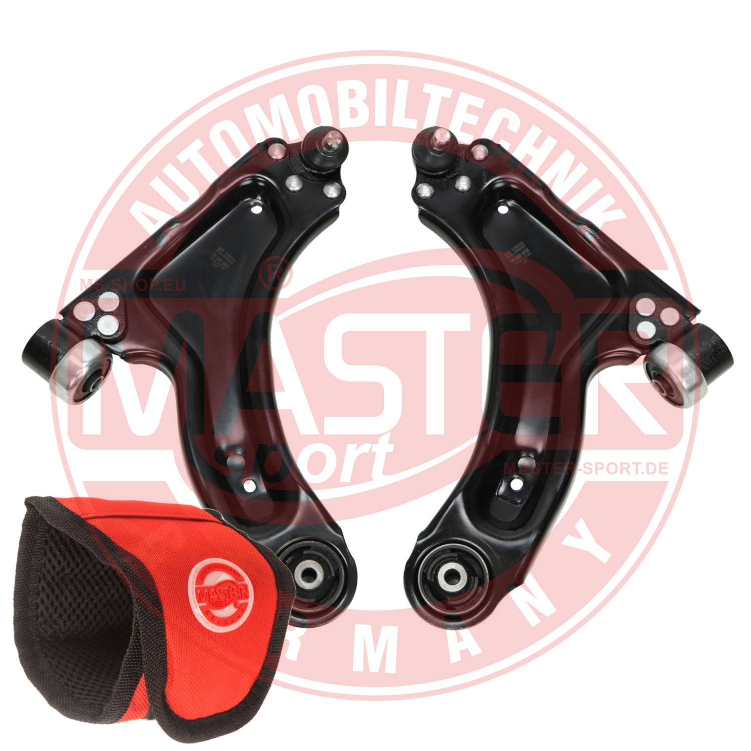 Control/Trailing Arm Kit, wheel suspension (36916/1-KIT-MSM)