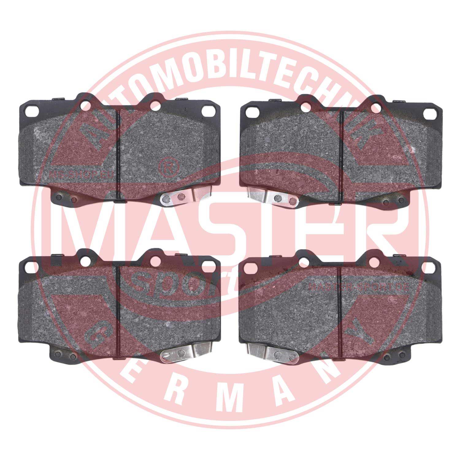 Brake Pad Set, disc brake (13046134282N-SET-MS)