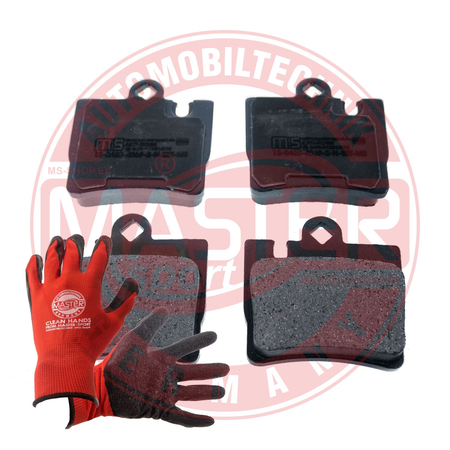 Brake Pad Set, disc brake (13046040692N-SET-MSP)