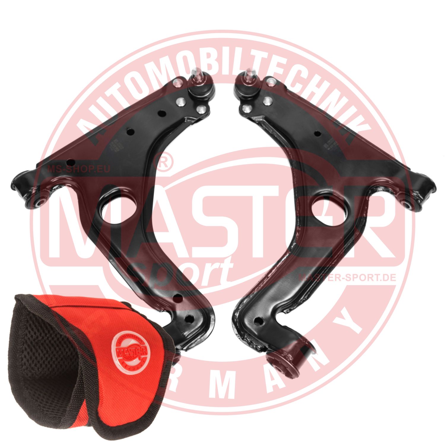 Control/Trailing Arm Kit, wheel suspension (36937/1-KIT-MSM)