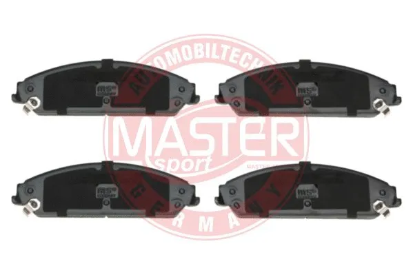 Brake Pad Set, disc brake (13046141342N-SET-MS)