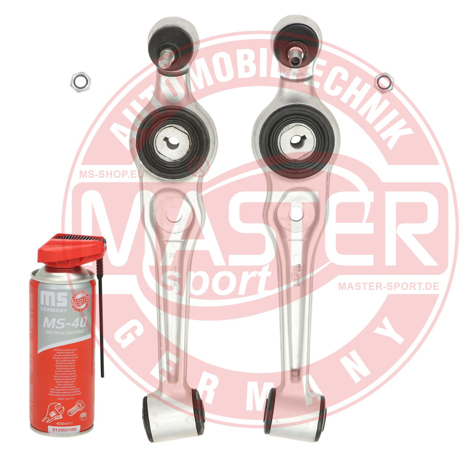 Control/Trailing Arm Kit, wheel suspension (37140-KIT-MSP)