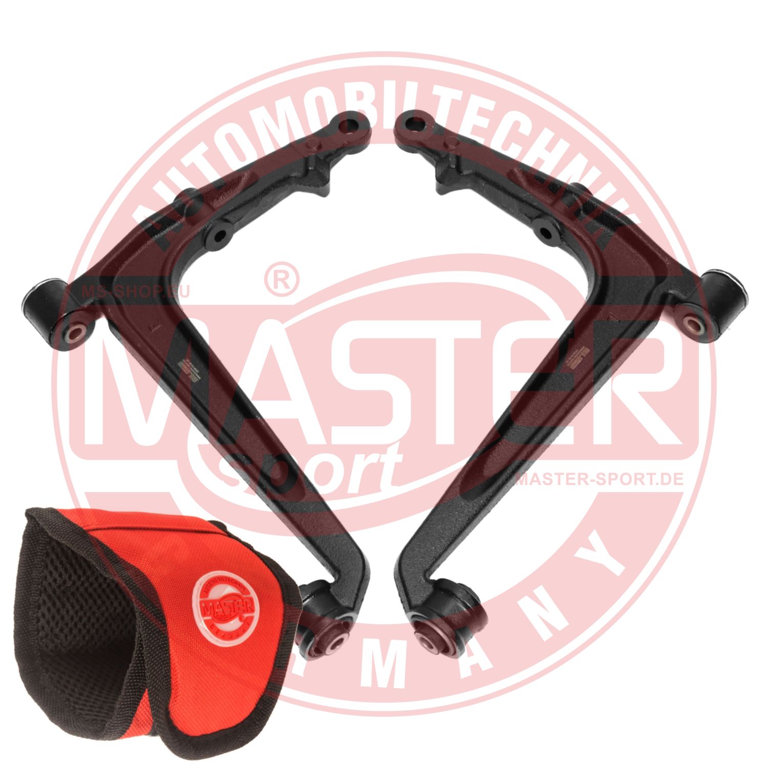 Control/Trailing Arm Kit, wheel suspension (37048/2-KIT-MSM)
