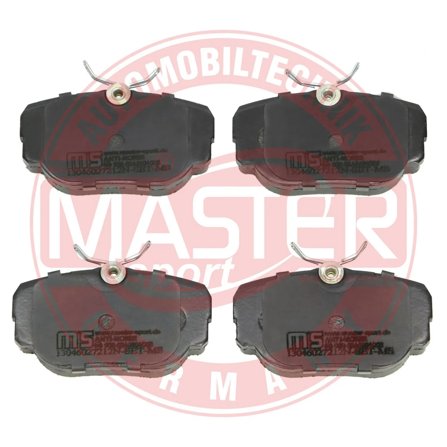 Brake Pad Set, disc brake (13046027212N-SET-MS)