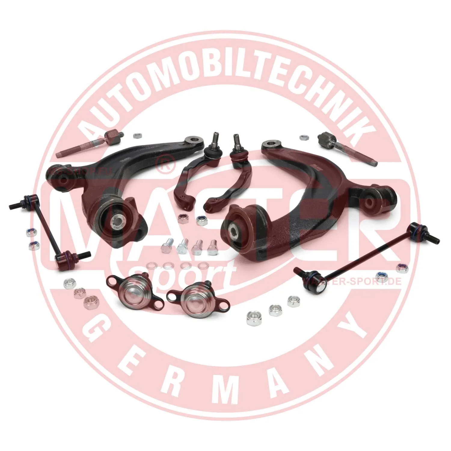 Control/Trailing Arm Kit, wheel suspension (37088-KIT-MS)