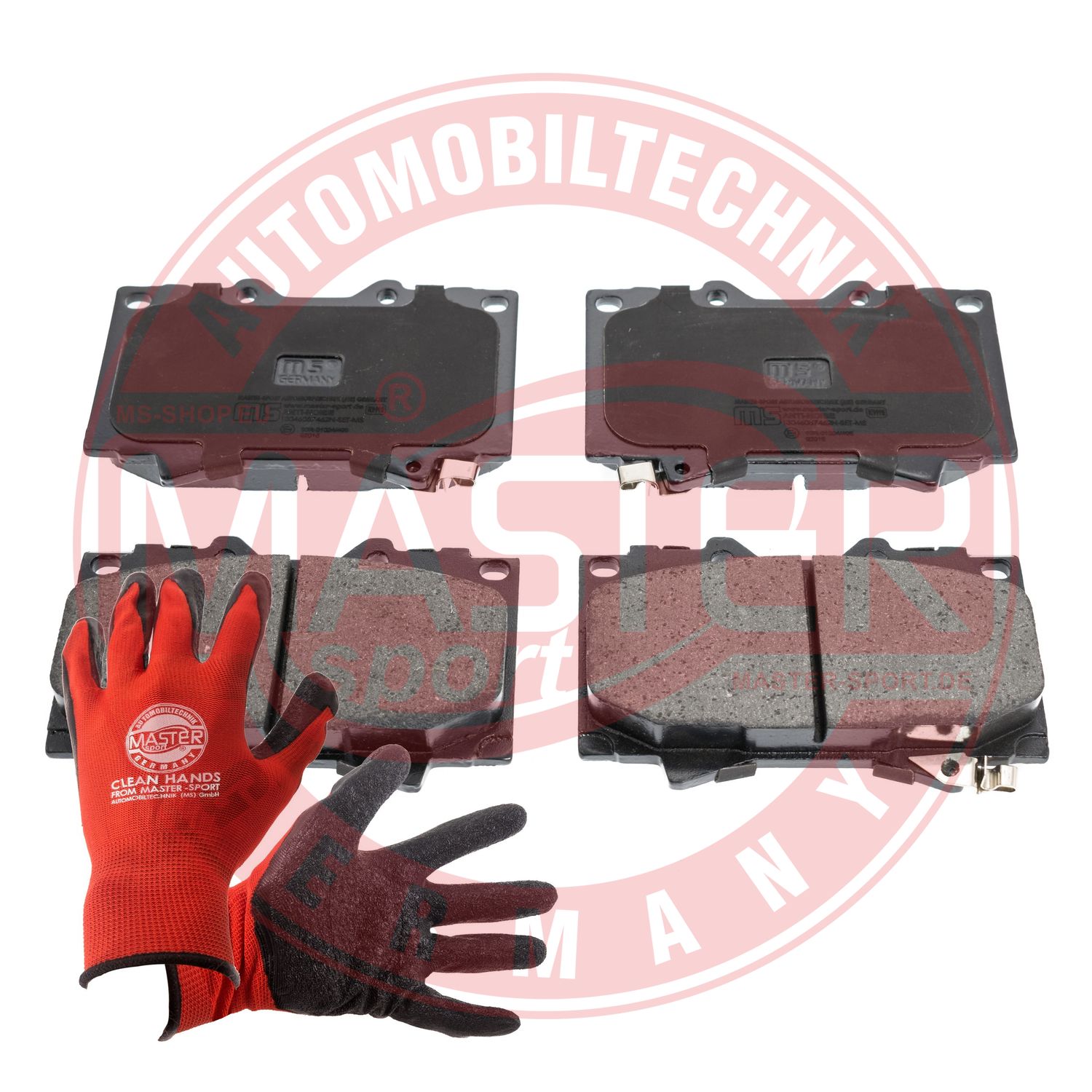 Brake Pad Set, disc brake (13046057462N-SET-MSP)