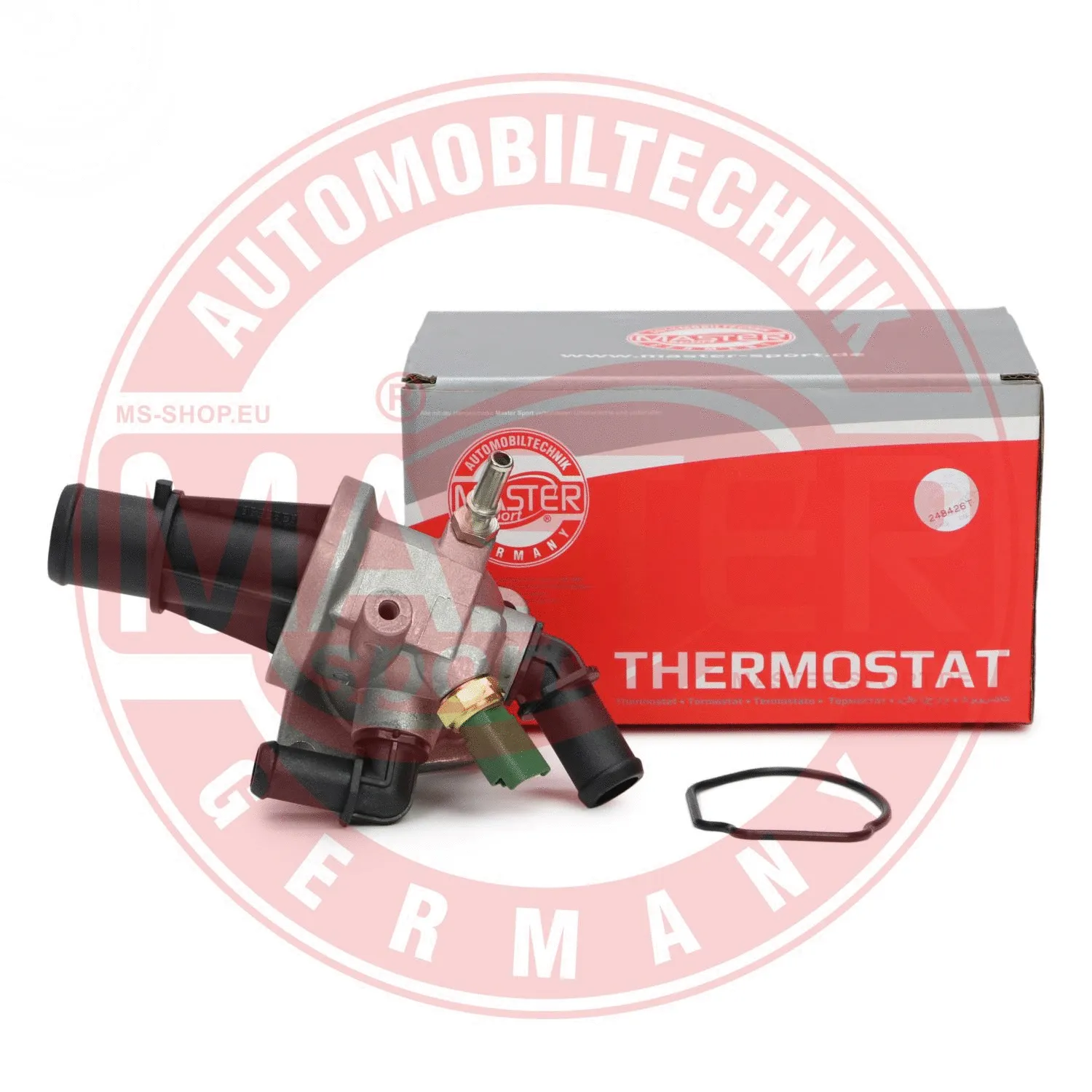 Thermostat, coolant