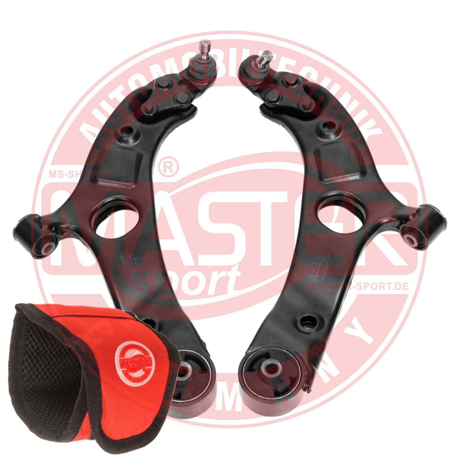 Control/Trailing Arm Kit, wheel suspension (37117-KIT-MSM)