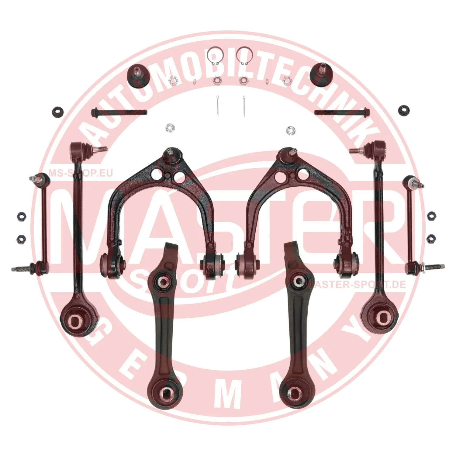 Control/Trailing Arm Kit, wheel suspension