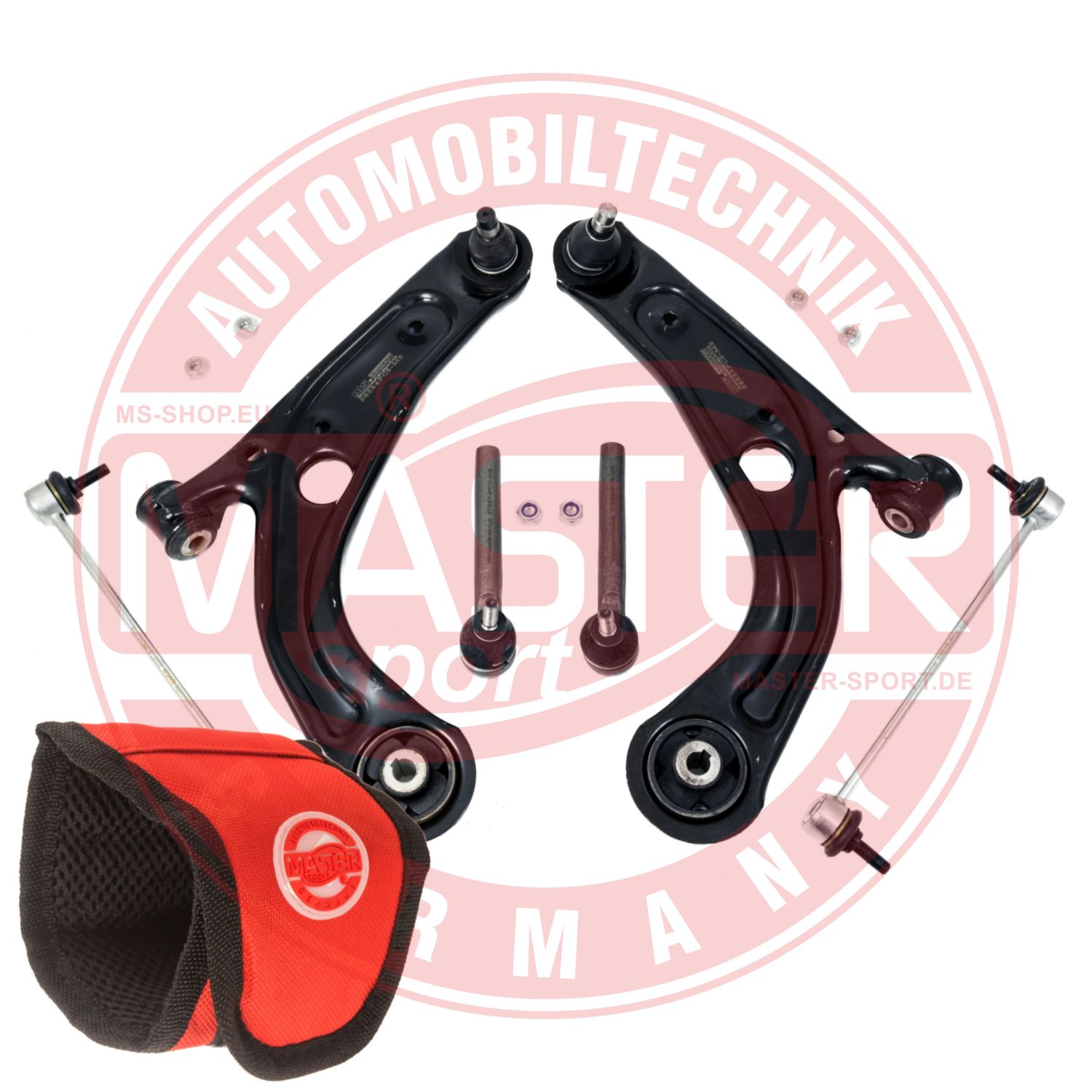 Control/Trailing Arm Kit, wheel suspension (37005-KIT-MSM)
