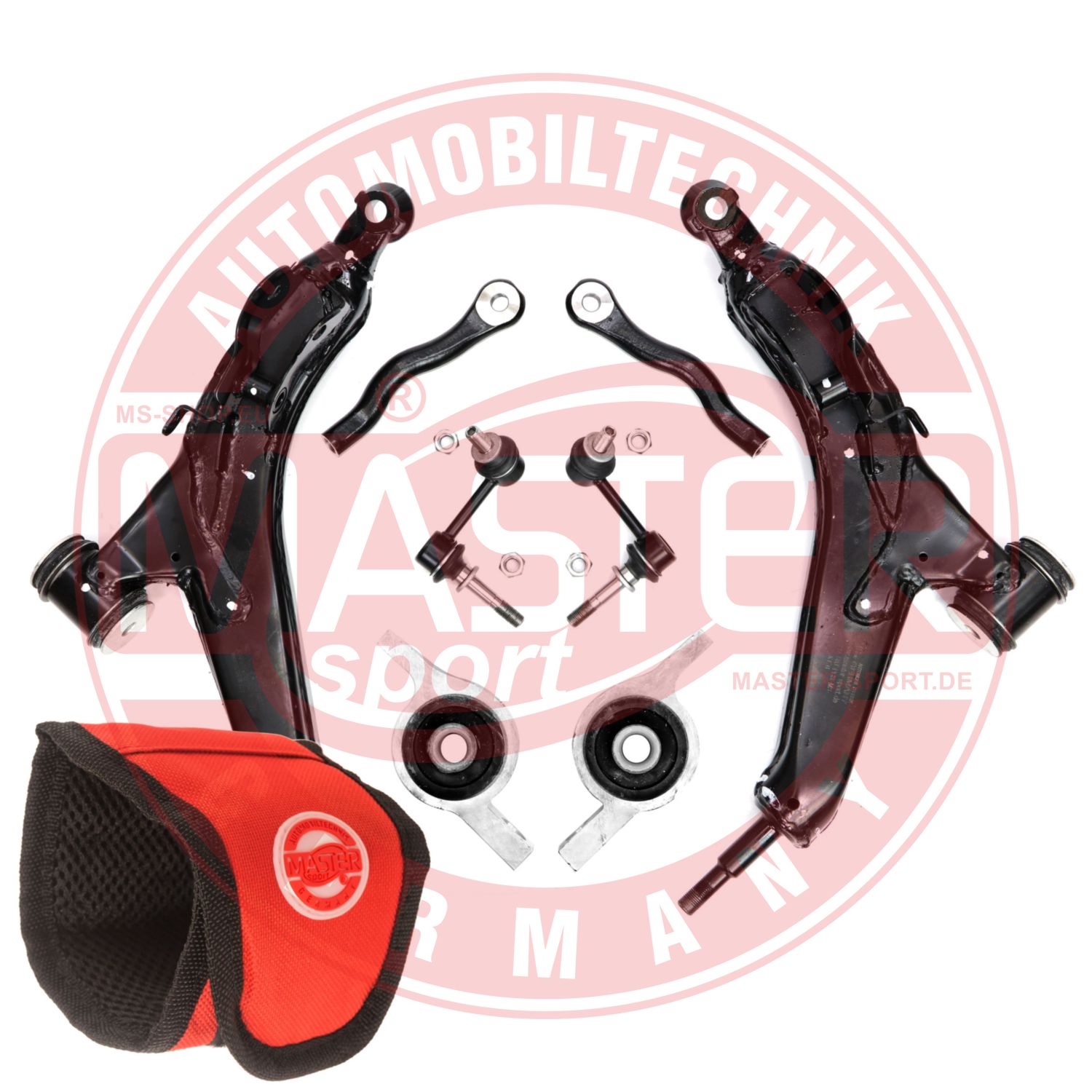 Control/Trailing Arm Kit, wheel suspension (36950-KIT-MSM)