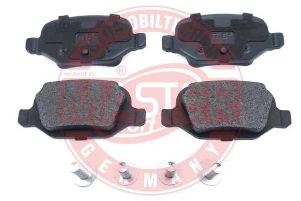 Brake Pad Set, disc brake (13046028672N-SET-MS)